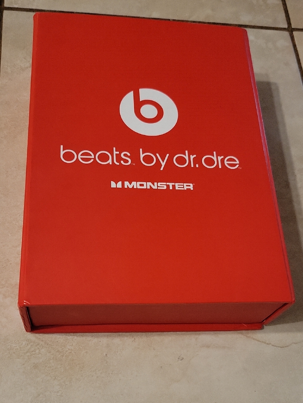Beats By Dr. Dre Monster Red Box Only Empty